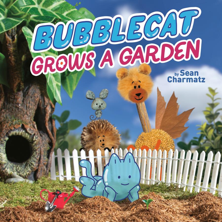 BubbleCat Grows a Garden-Children’s / Teenage fiction: Nature and animal stories-買書書 BuyBookBook