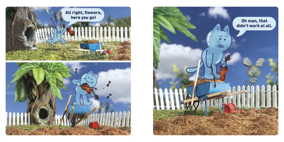 BubbleCat Grows a Garden US - Paperback / softback