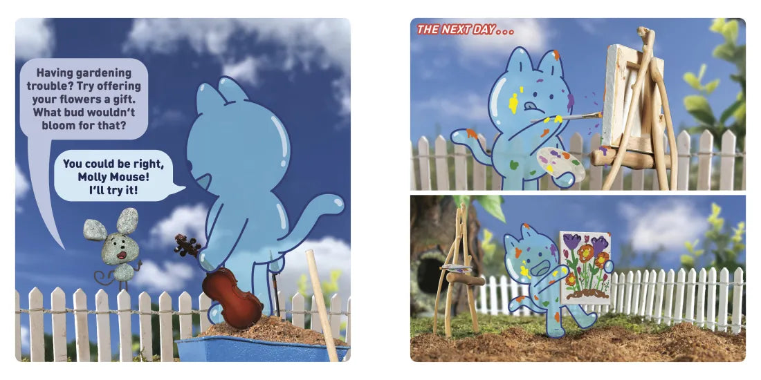 BubbleCat Grows a Garden US - Paperback / softback