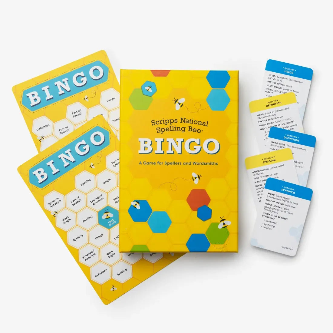 Scripps National Spelling Bee Bingo US - Game