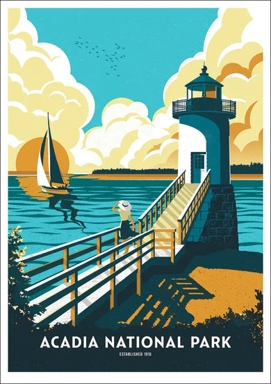 National Parks Postcards US - Cards