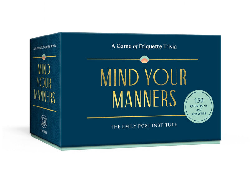 Mind Your Manners-Card games-買書書 BuyBookBook