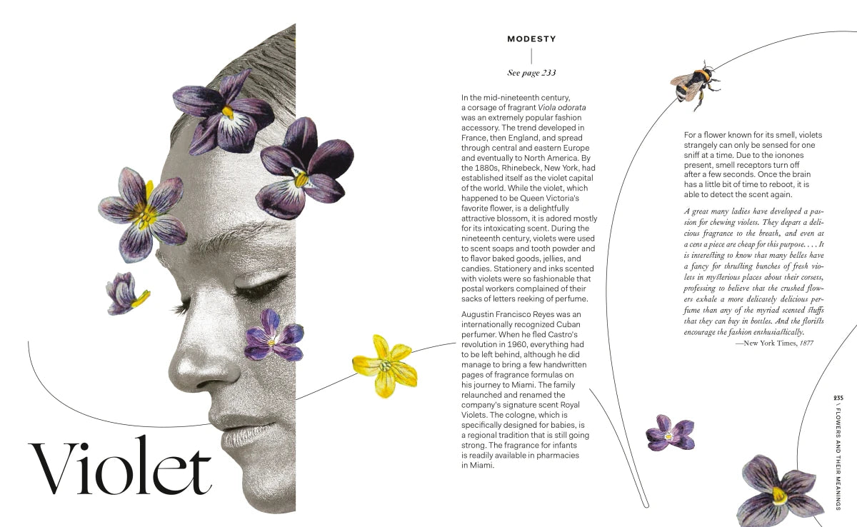 Flowers and Their Meanings US - Hardback