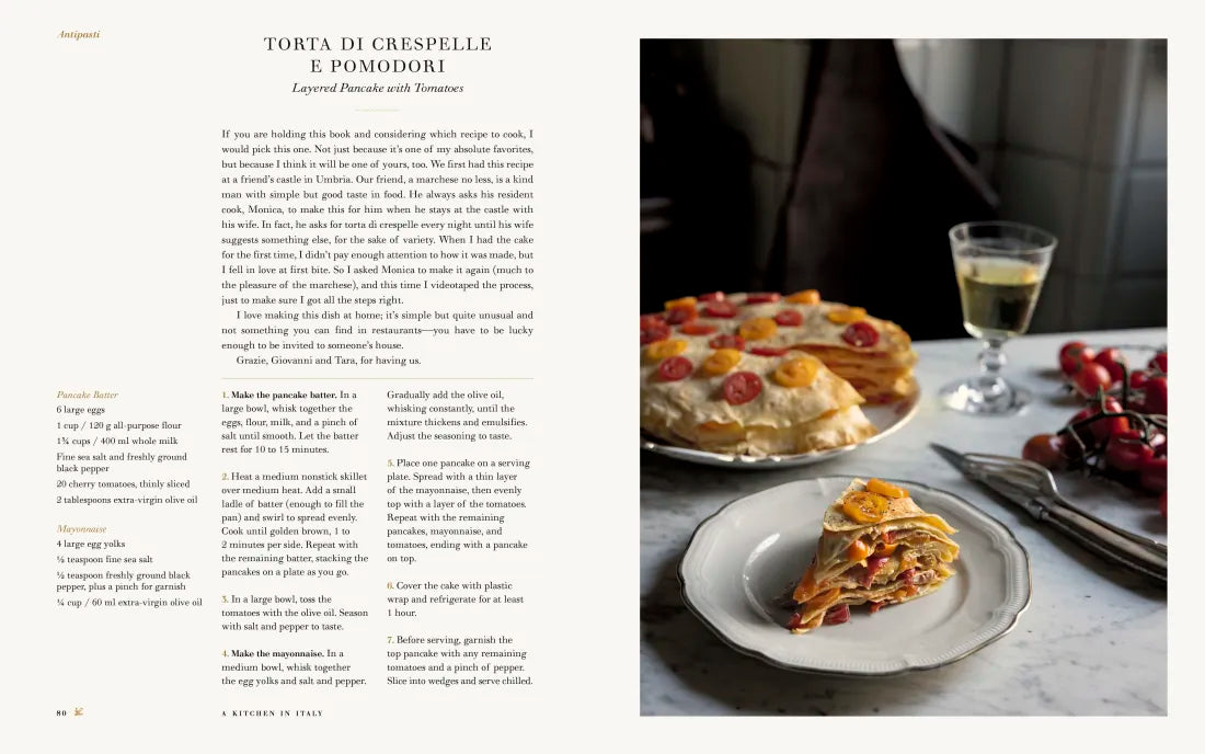 A Kitchen in Italy US - Hardback