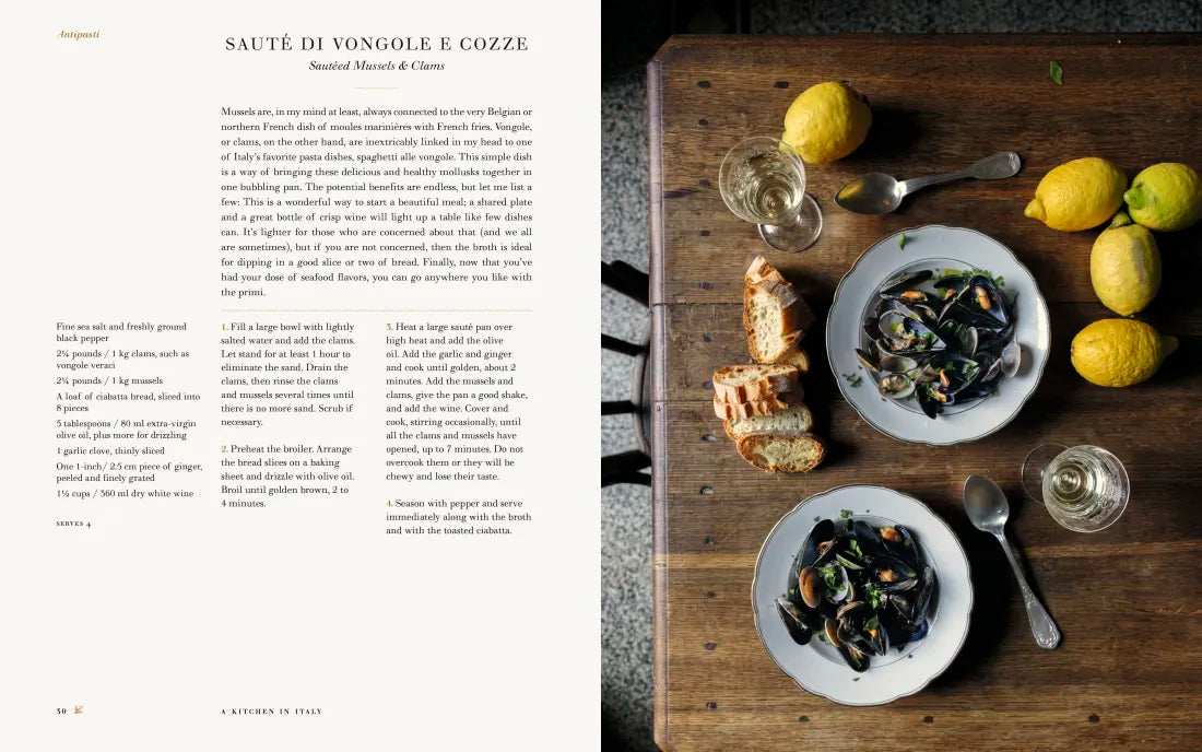 A Kitchen in Italy US - Hardback