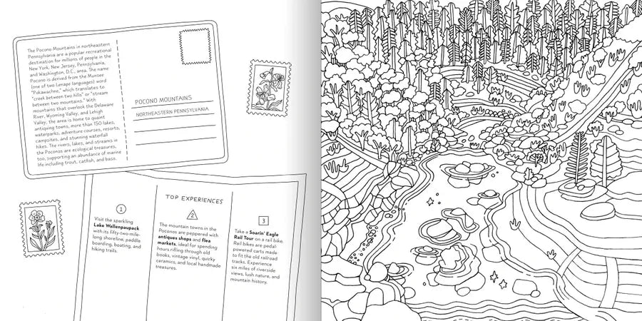 Road Trip! Coloring Book US - Paperback / softback