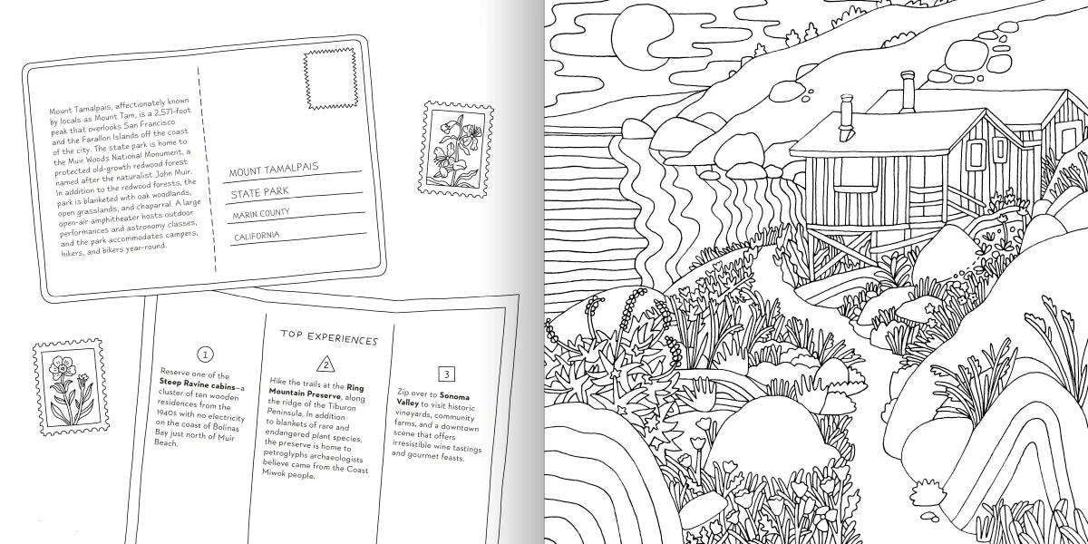 Road Trip! Coloring Book US - Paperback / softback
