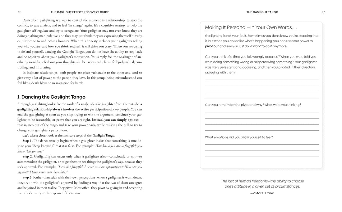 The Gaslight Effect Recovery Guide US - Paperback / softback