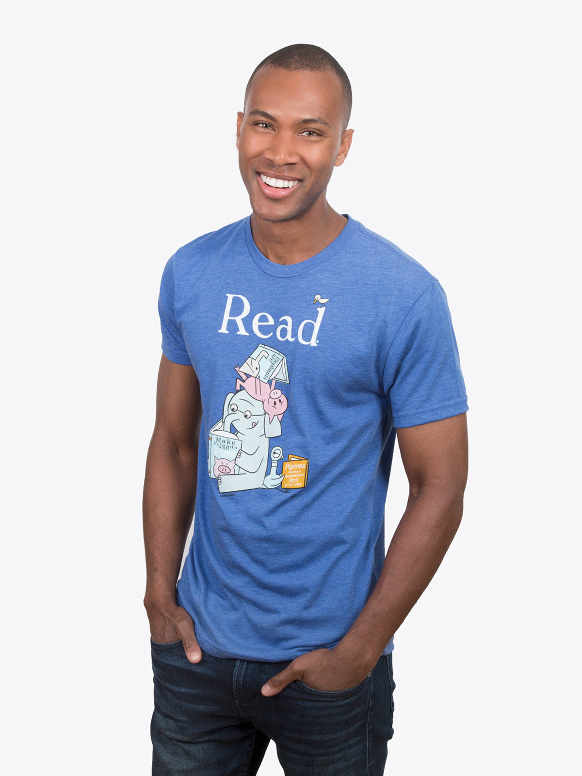 ELEPHANT & PIGGIE Read Unisex T-Shirt XXX-Large interior 1 (ISBN 9780593252239)
