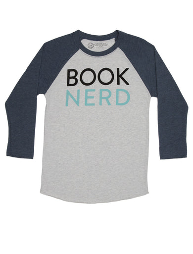 Book Nerd Unisex 3/4 Sleeve Raglan Large cover (ISBN 9780593253304)