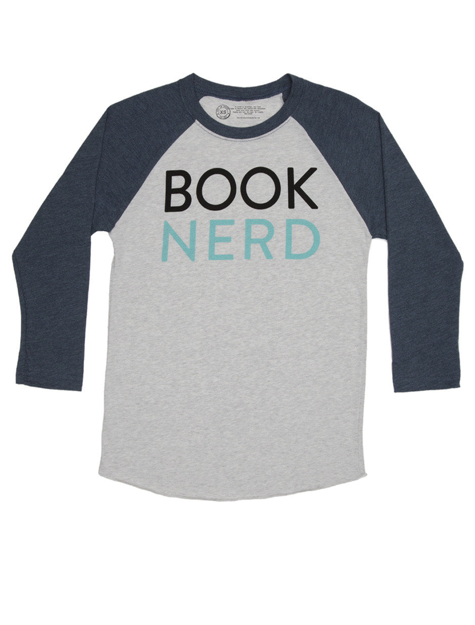 Book Nerd Unisex 3/4 Sleeve Raglan Large cover (ISBN 9780593253304)