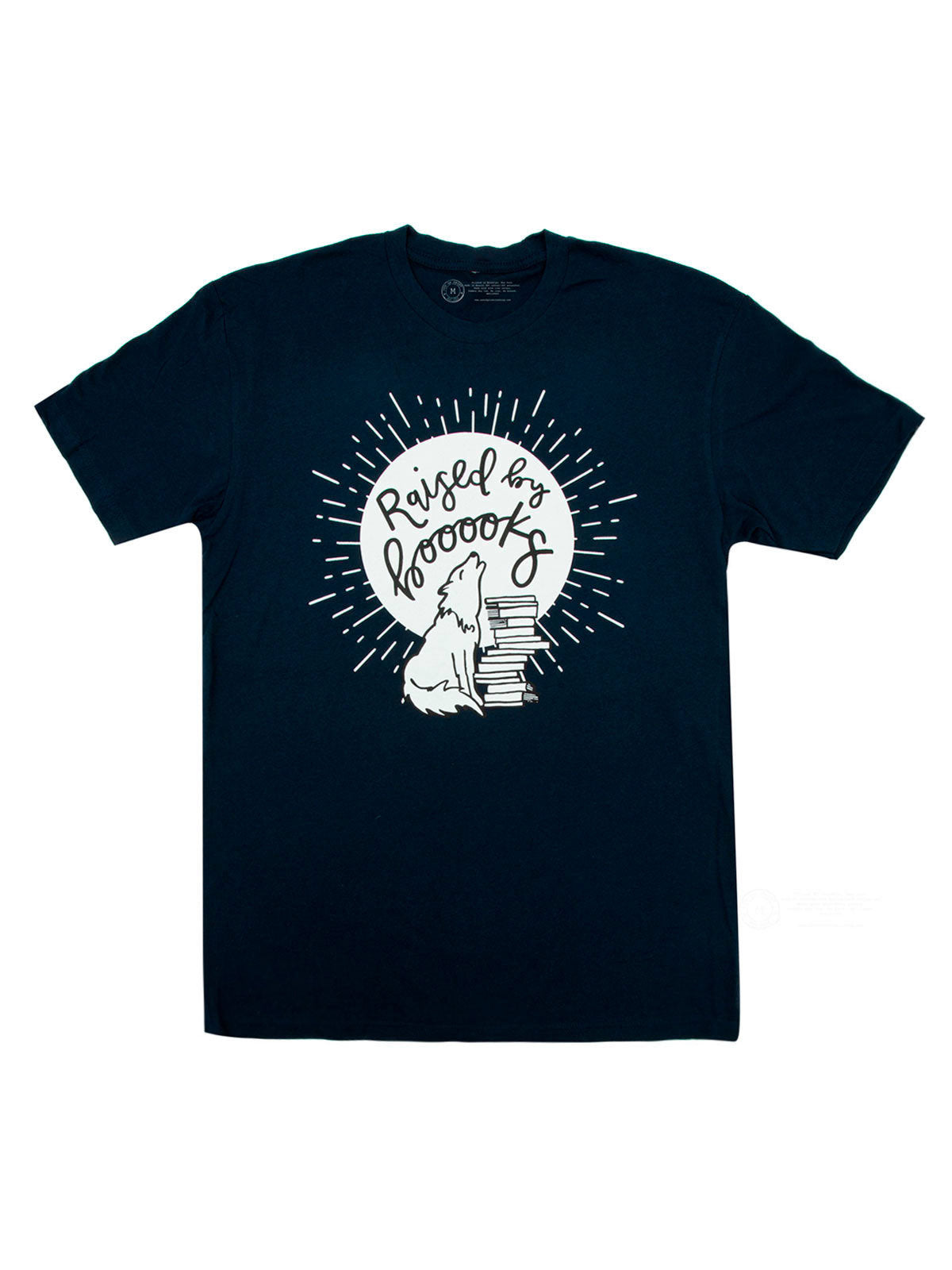 Raised by Books Unisex T-Shirt X-Small