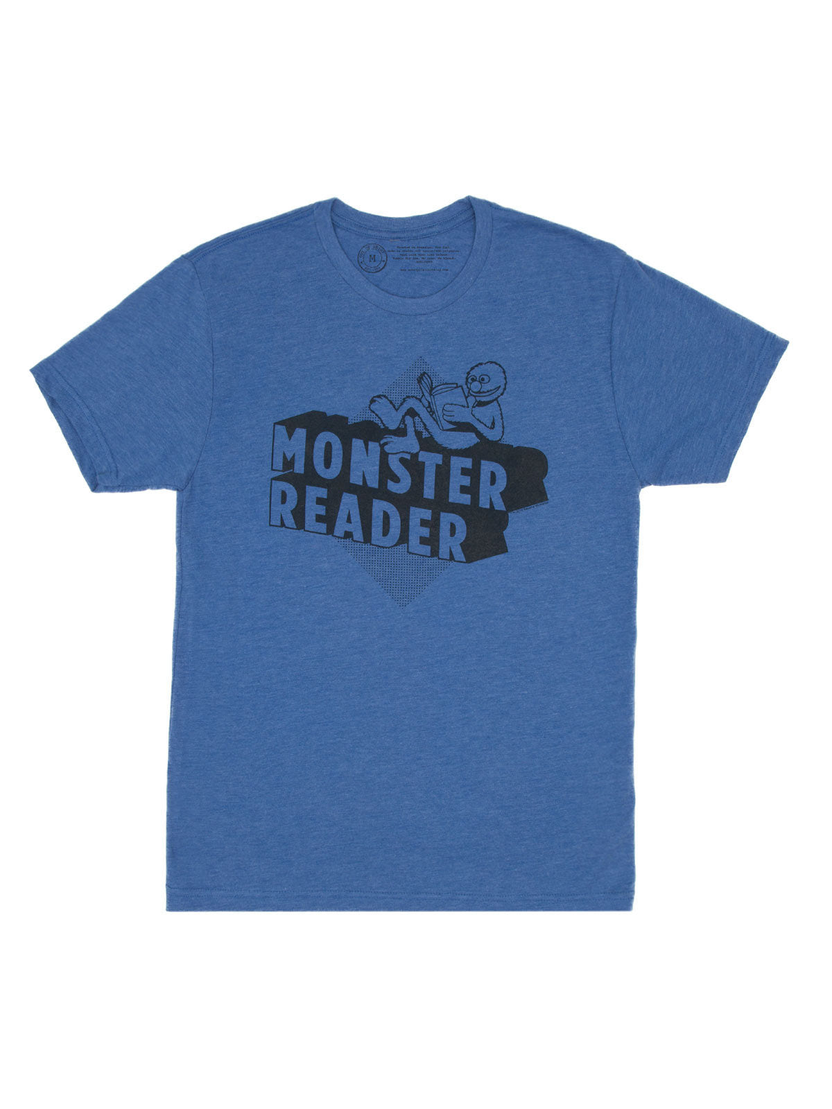 Sesame Street Grover: Monster Reader Unisex T-Shirt XXX-Large