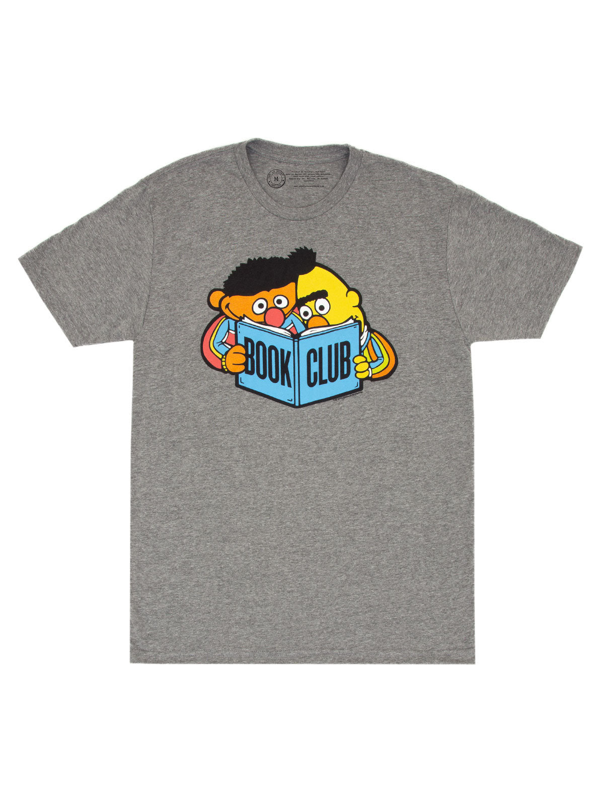 Sesame Street: Bert and Ernie Book Club Unisex T-Shirt X-Large