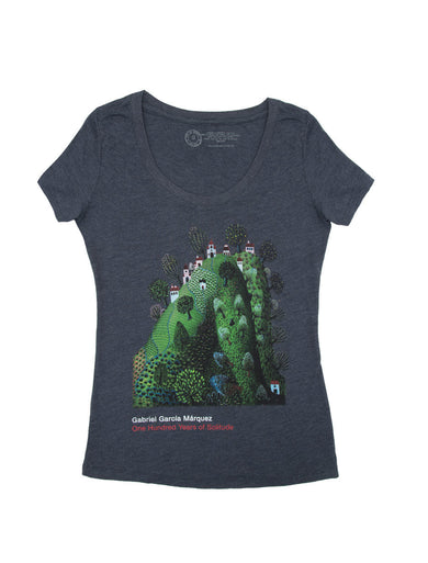 One Hundred Years of Solitude Women's Scoop T-Shirt Small