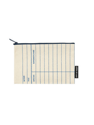 Library Card (Natural) Pouch-Lifestyle and Leisure-買書書 BuyBookBook