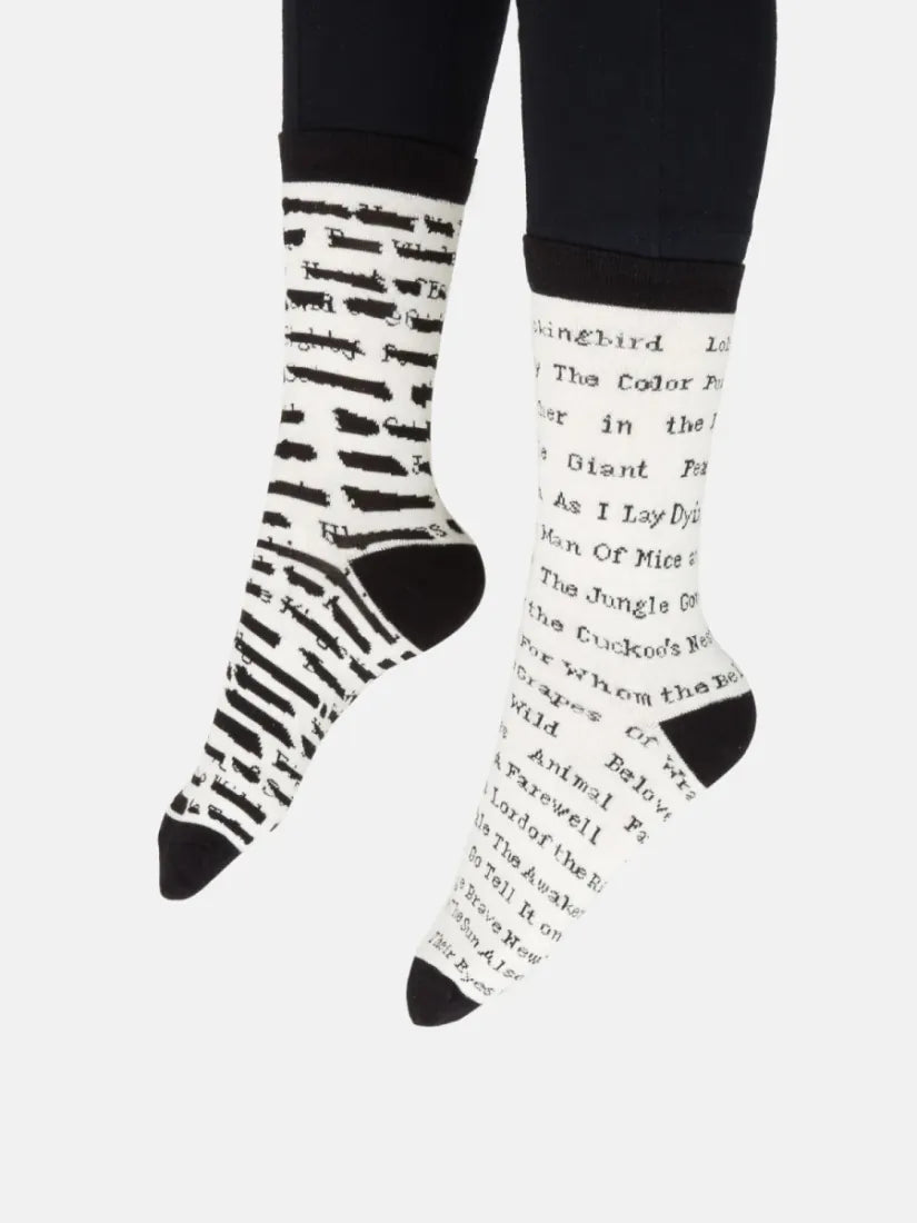 Banned Books Socks - Large US - Other apparel