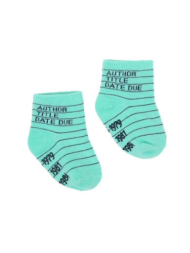 Library Card Baby/Toddler Socks 4-Pack - 2T-3T US - Other apparel