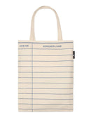 Library Card (Natural) Tote Bag US - Tote bag