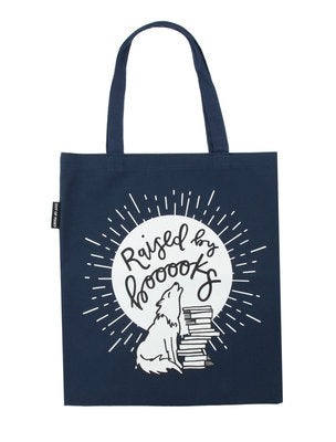 Raised by Books Tote Bag-Lifestyle and Leisure-買書書 BuyBookBook