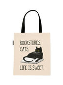 Bookstore Cats Tote Bag-Lifestyle and Leisure-買書書 BuyBookBook