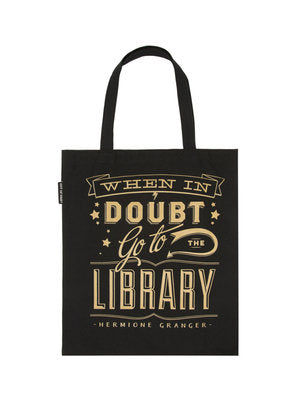 When in Doubt, Go to the Library Tote Bag-Lifestyle and Leisure-買書書 BuyBookBook