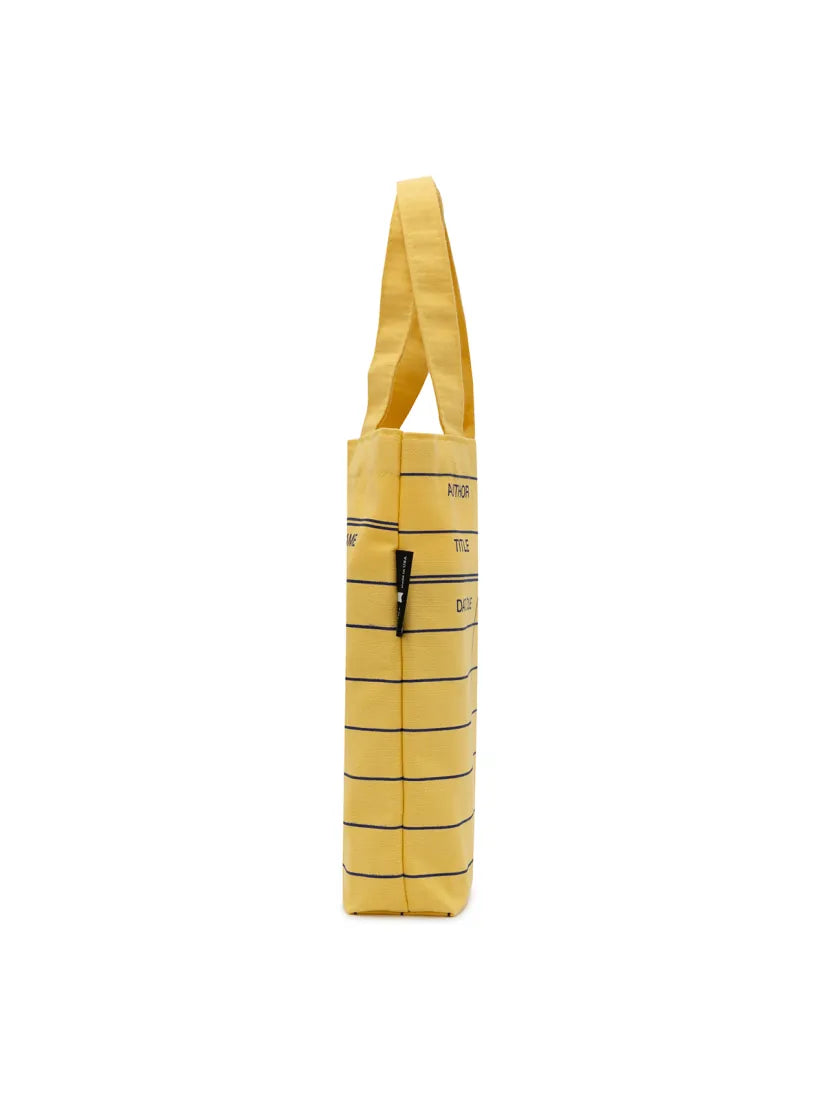 Library Card (Yellow) Mini Tote Bag US - Tote bag