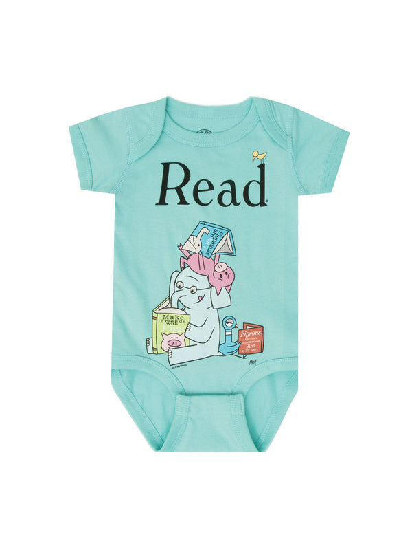 ELEPHANT & PIGGIE Read Baby Bodysuit - 24 Mo