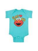 Sesame Street: Elmo Loves Books Baby Bodysuit - 6 Mo-Lifestyle and Leisure-買書書 BuyBookBook