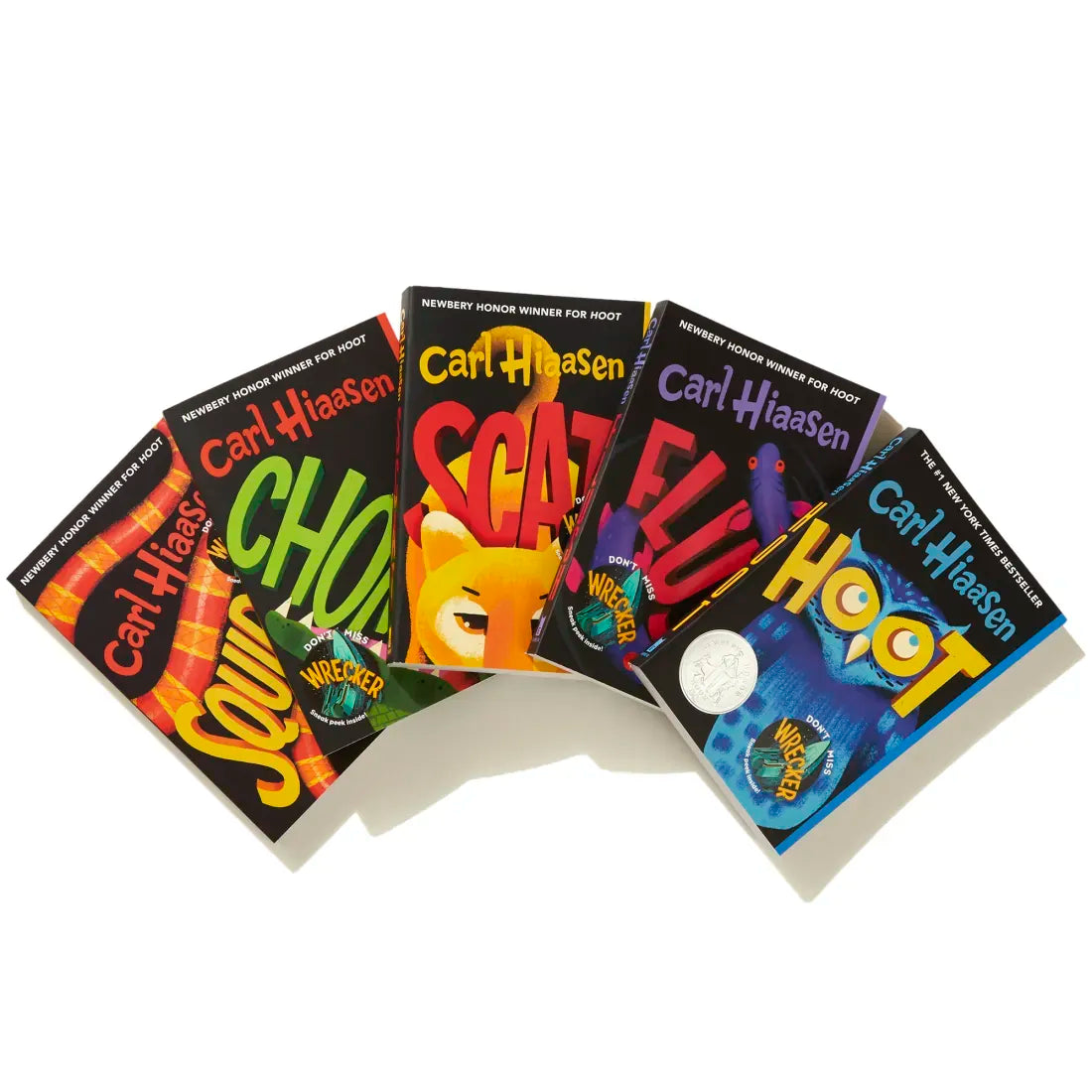 Hiaasen 5-Book Trade Paperback Box Set US - Multiple-component retail product, boxed