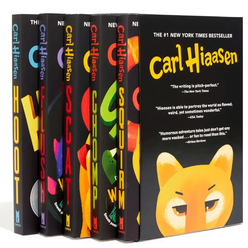 Hiaasen 5-Book Trade Paperback Box Set US - Multiple-component retail product, boxed