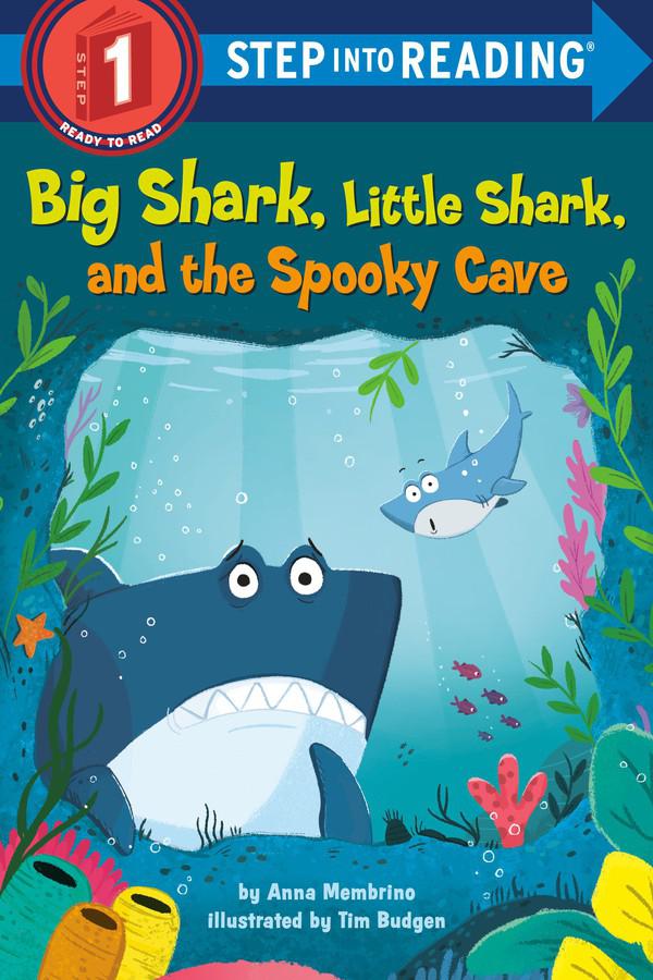 Big Shark, Little Shark, and the Spooky Cave-Children’s / Teenage fiction: Nature and animal stories-買書書 BuyBookBook