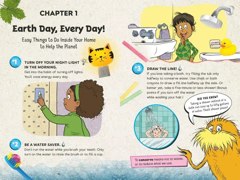 101 Ways to Help the Earth with Dr. Seuss's Lorax US - Book