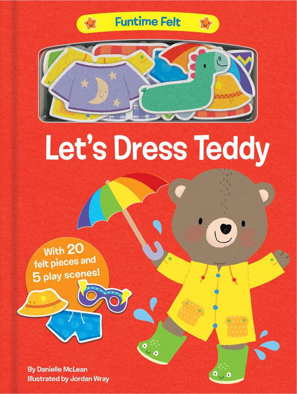 Let's Dress Teddy-Children’s / Teenage fiction: Nature and animal stories-買書書 BuyBookBook