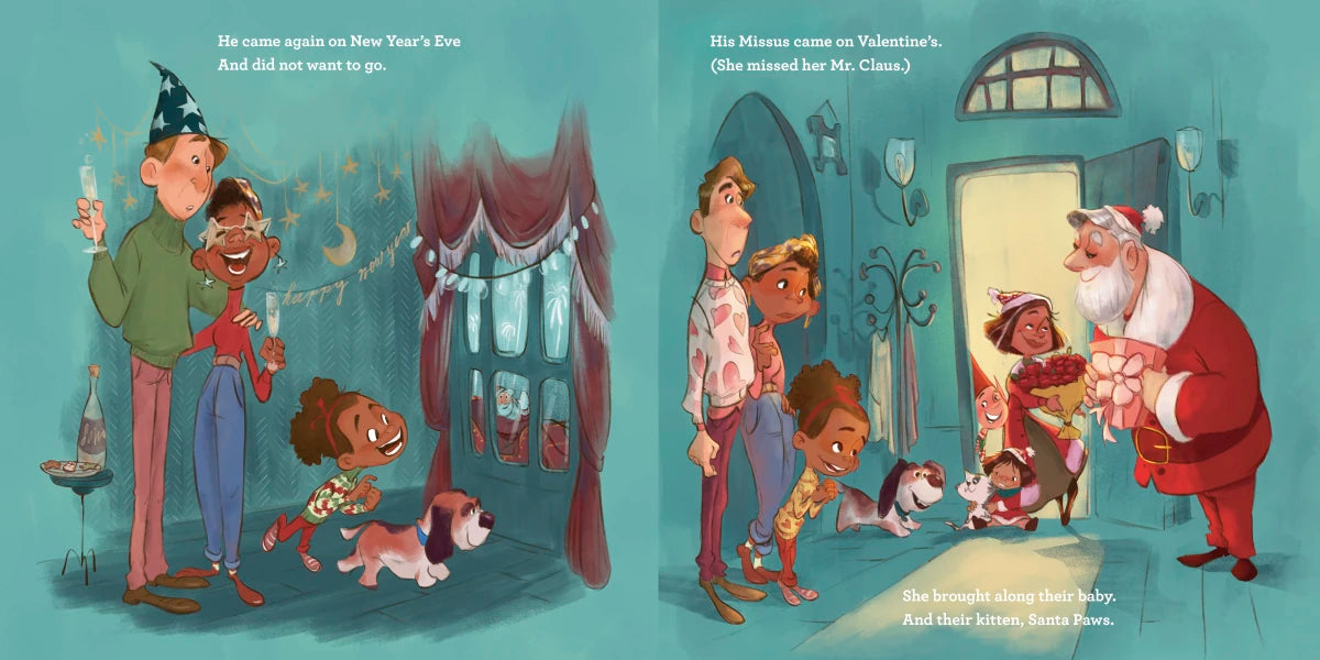 When Santa Came to Stay US - Hardback