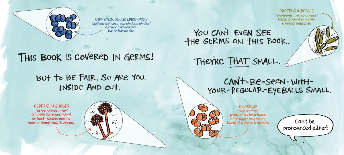 I'm Trying to Love Germs US - Hardback