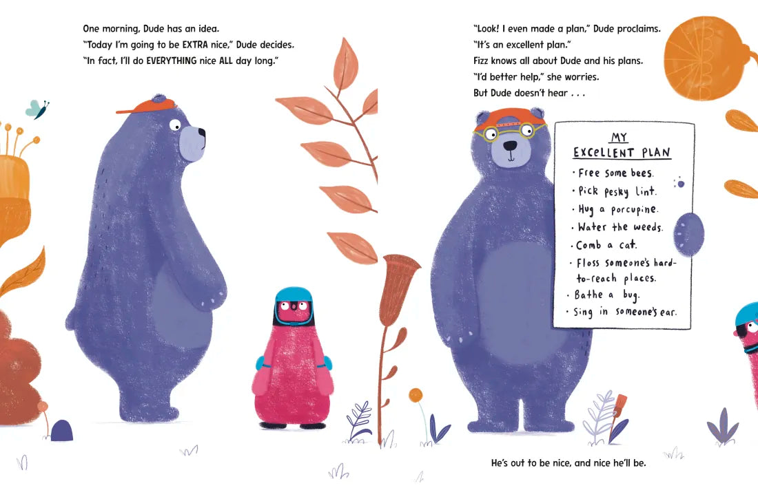 Dude. Be Nice US - Hardback