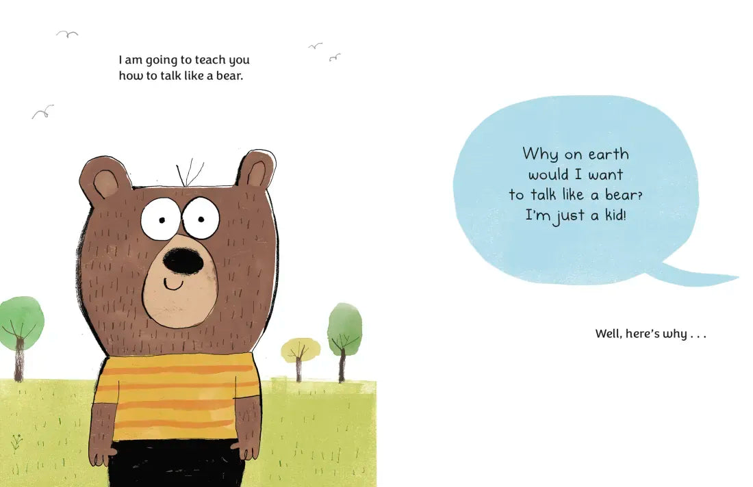 How to Talk Like a Bear US - Hardback