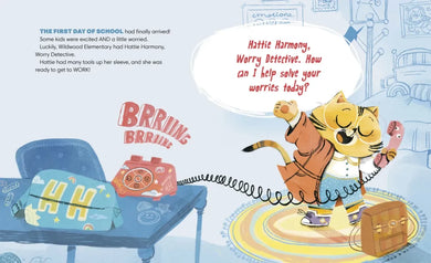Hattie Harmony: Worry Detective US - Hardback