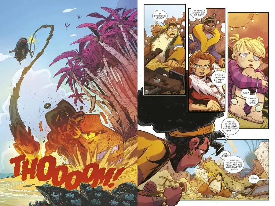 Neverlanders: A Graphic Novel US - Hardback