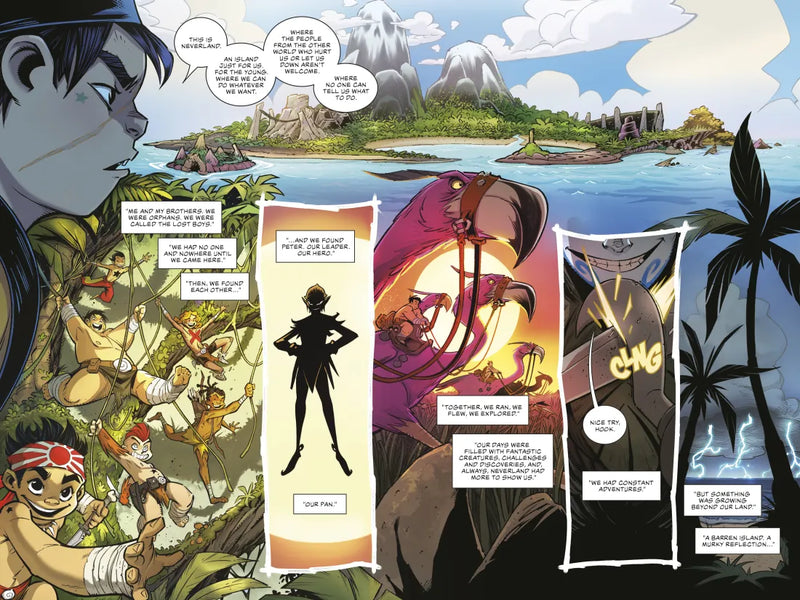 Neverlanders: A Graphic Novel US - Paperback / softback