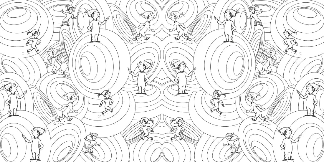 Dr. Seuss's Oh, the Places You'll Go! Coloring Book US - Paperback / softback