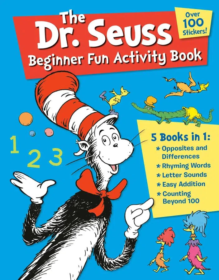 The Dr. Seuss Beginner Fun Activity Book-Children’s interactive and activity books and kits-買書書 BuyBookBook
