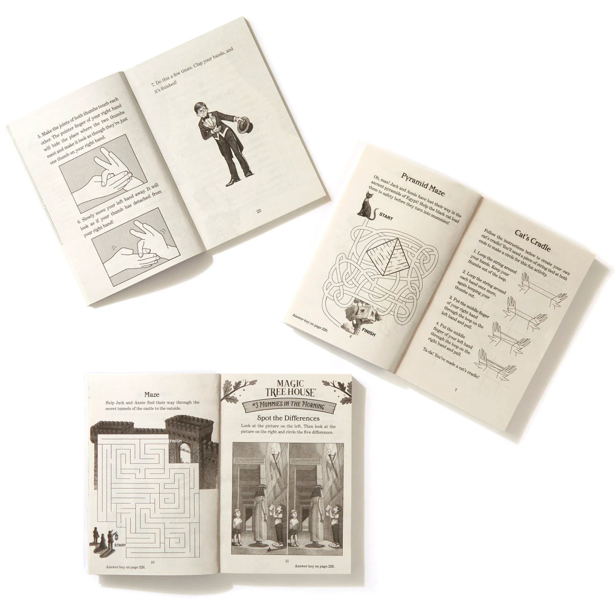 Magic Tree House Box of Puzzles, Games, and Activities (3 Book Set) US - Multiple-component retail product, boxed