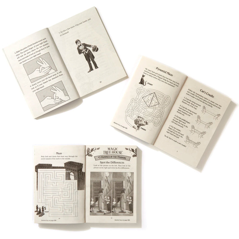 Magic Tree House Box of Puzzles, Games, and Activities (3 Book Set) US - Multiple-component retail product, boxed