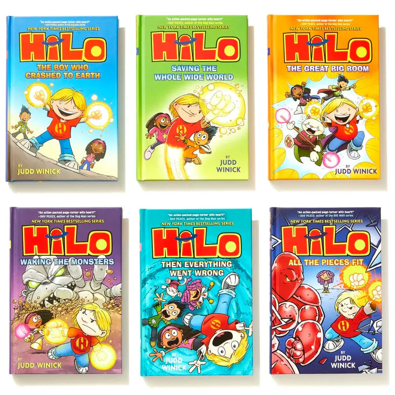 Hilo: The Great Big Box (Books 1-6) US - Multiple-component retail product, boxed