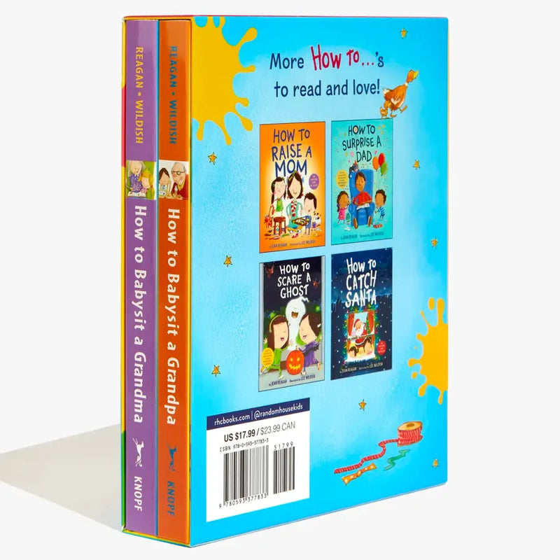 How to Babysit a Grandma and Grandpa Board Book Boxed Set US - Multiple-component retail product, boxed