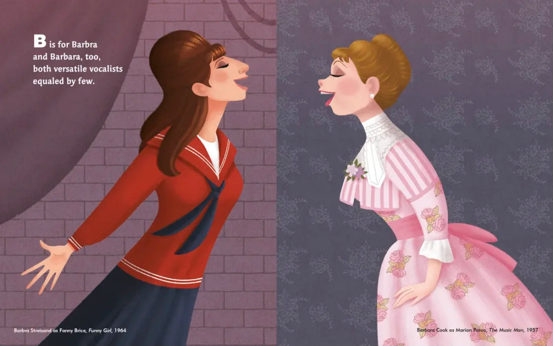 A Is for Audra: Broadway's Leading Ladies from A to Z US - Board book