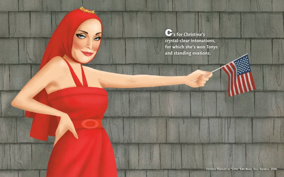 A Is for Audra: Broadway's Leading Ladies from A to Z US - Board book