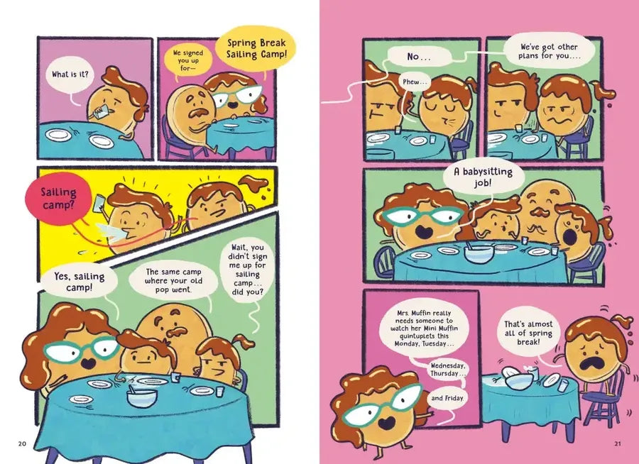 Super Pancake and the Mini Muffin Mayhem US - Hardback (9780593378489)